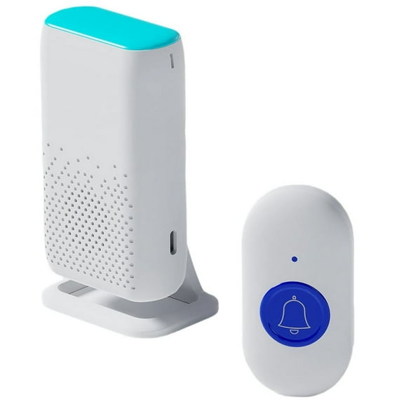 New D320 Flash Vibration Wireless Doorbell Smart Elderly Pager Waterproof Emergency Nurse Alert System B