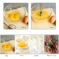 thumbnail image 5 of Casewin Automatic Whisk, Stainless Steel Egg Beater, Hand Push Rotary Egg Whisk Blender, Easy Whisk Mixer Stirrer for Making Cream, Whisking, Beating and Stirring (10 Inch, Sliver), 5 of 7