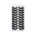 thumbnail image 1 of Pestañas, paquete múltiple, pestañas postizas de visón, volumen, finas, pares, estilo 8D, pestañas postizas, ojos de visón, 10 pares de pestañas, paquete de pestañas dramáticas, 1 of 7