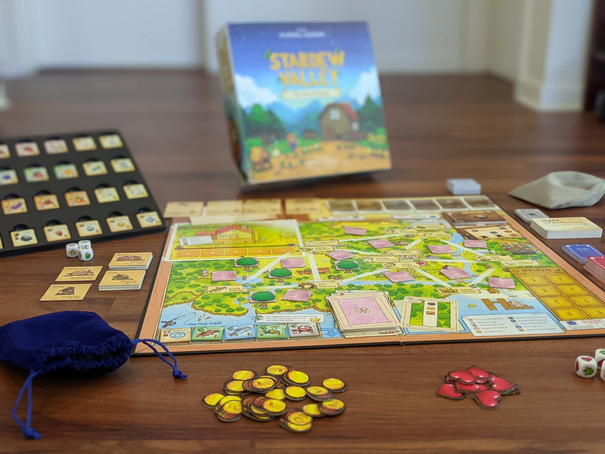 Stardew Valley: The Board Game - CONCERNEDAPE, A Cooperative Farming & Friendship Game, Based On The Video Game, Family Game Night, 1-4 Players, Ages 13+, 45 Min Per Player
