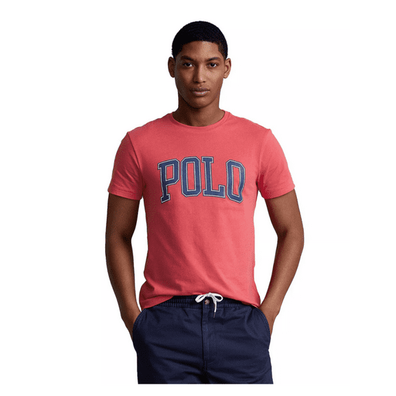 POLO RALPH LAUREN CLASSIC FIT BIG POLO LOGO TEE RED S