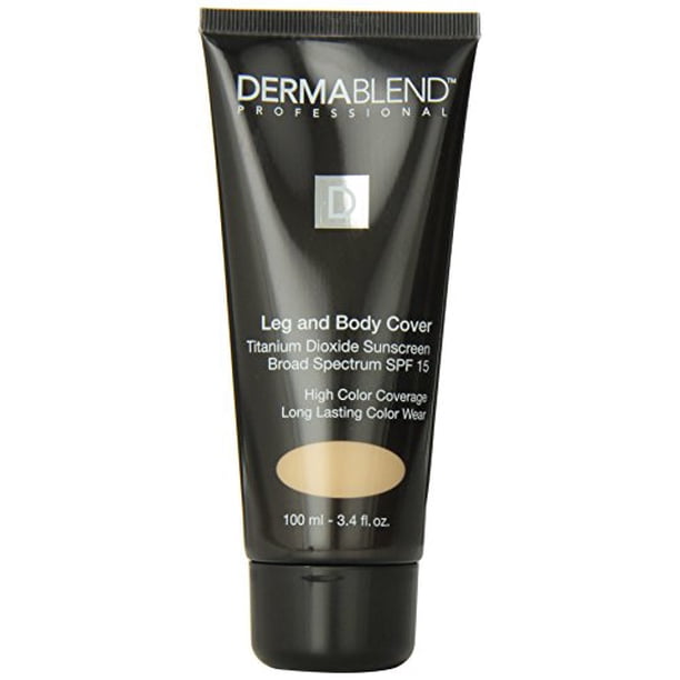 Dermablend Dermablend Leg and Body Cover MakeUp SPF 15, Caramel, 3.4