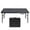 Black, variant on SOLLED 4FT Folding Table, Heavy Duty Plastic Portable Desk with Handle, 300LBS Capacity, Adjustable Height for Camping Picnic Indoor Outdoor,Black
