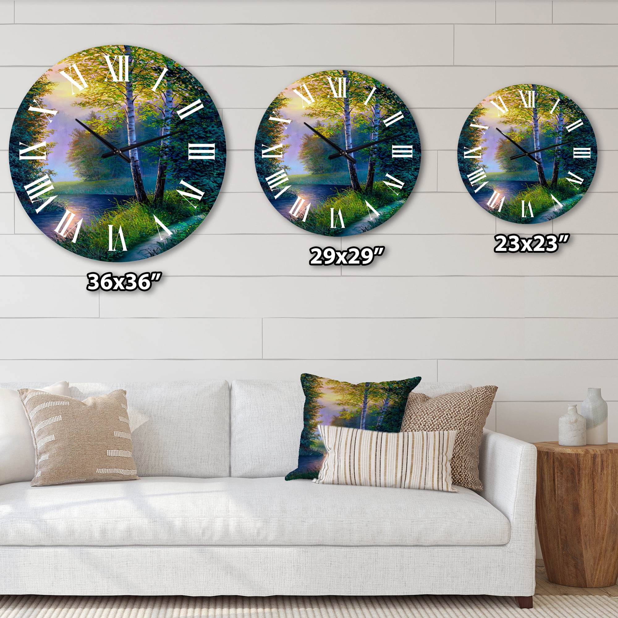 Designart 1 in Wall Clock
