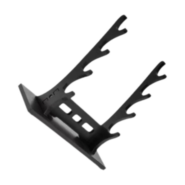 VONKY Stand Display Support Holder 5 for Wakizashi Templar Tier Samurai Walnut Black 4 Tier