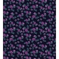 thumbnail image 3 of Ambesonne Floral Duvet Cover Sets, Retro Lily Flowers Pattern, 2-King, Dark Purple Fuchsia, 3 of 7