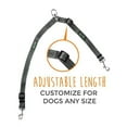 thumbnail image 3 of Mighty Paw Double Dog Leash, Two Dog Adjustable Length Dog Lead, No-Tangle Leash for 2 Dogs, 3 of 11