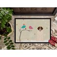 thumbnail image 3 of Carolines Treasures BB2499JMAT Christmas Presents Between Friends Moscow Watchdog Indoor or Outdoor Mat, 24 x 0.25 x 36 in., 3 of 4