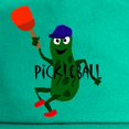 thumbnail image 2 of CafePress - Pickleball Pickle Cap - Adjustable 100% Brushed Unisex Casual Cotton Baseball Cap, Beige, 1, 2 of 2