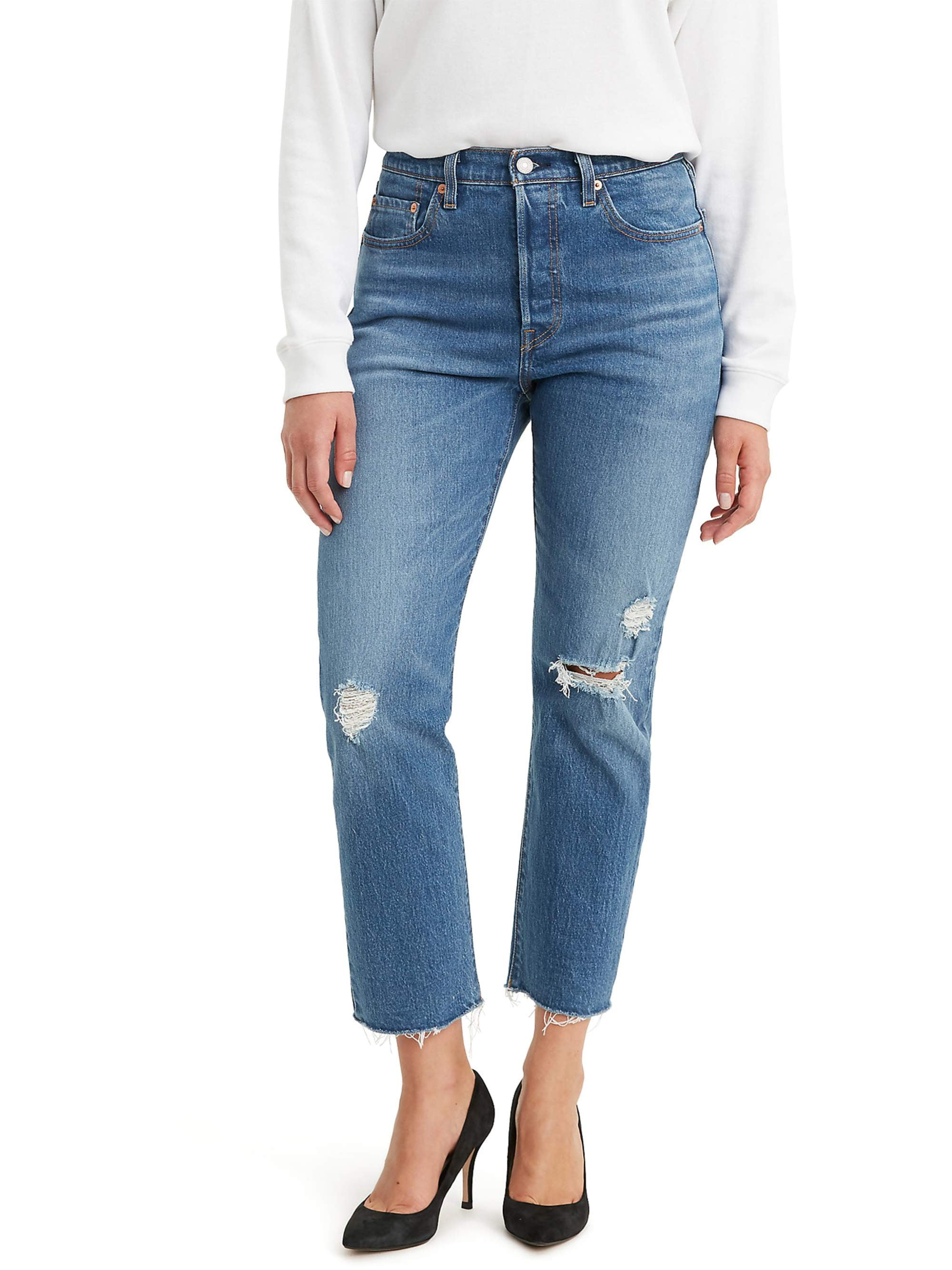 Levi's Women's 501 Original Cropped Jeans - Walmart.com