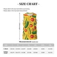 thumbnail image 4 of Pofeuu Colorful Vegetables Print Basketball Jersey, Shirts for Men Youth Basketball Jersey Crew Neck-Medium, 4 of 6