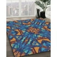 thumbnail image 3 of Ahgly Company Machine Washable Indoor Rectangle Transitional Plum Purple Area Rugs, 5' x 7', 3 of 7
