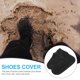 thumbnail image 3 of unbranded 1Par Fundas Para Zapatos Resistentes Al Agua De Silicona Negros Con Antideslizante, 3 of 6