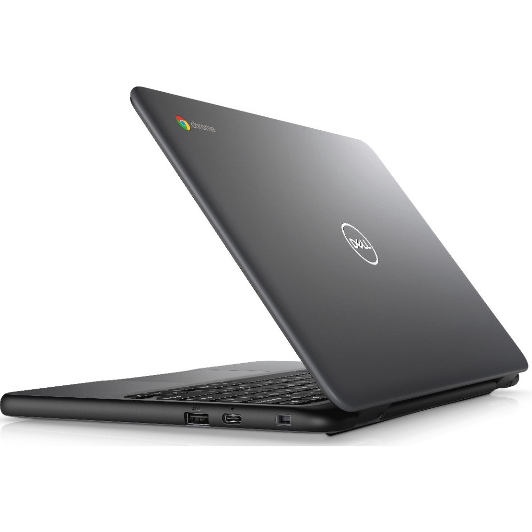 Dell Chromebook 11 3000 3100 11.6" Chromebook - Intel Celeron N4020 - 4GB RAM - 16GB Flash Memory - 1366 x 768 - Intel HD Graphics - Chrome OS - Black - image 4 of 5