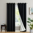thumbnail image 6 of THD Virginia 100% Blackout Grommet Total Privacy Curtain Panels - Set of 2, 6 of 48