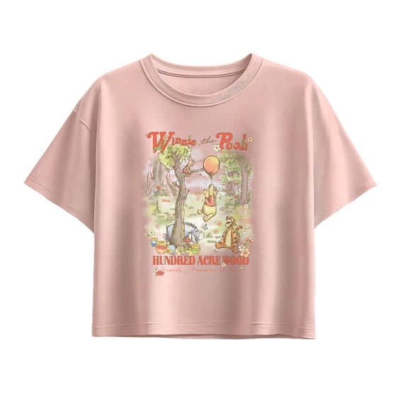 Winnie The Pooh - Pooh And Friends - Youth Girls Boxy T-Shirt