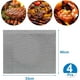thumbnail image 2 of Juego de 4 parrillas para barbacoa, red para barbacoa, reutilizable y cortable, antiadherente, para cocinar en el horno y hacer yogur, 40 x 33 cm, 2 of 5