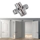 thumbnail image 5 of Bisagras Ocultas Cruzadas Invisibles Para Puerta Plegable De Aleación De Zinc De 180 Grados 43,7 Mm/60,4 Mm/68,8 Mm/94 Mm, Menos Ruido, Conveniente De Usar Con Orificios, 5 of 7