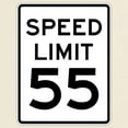 thumbnail image 3 of CafePress - Speed Limit 55 Sign T Shirt - Light T-Shirt - CP, 3 of 4