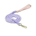 thumbnail image 1 of Dog Rope with Soft Leather Handle Thick Dog Lead Leash for Large Medium Small Dogs (Blue Purple, 120cm*1.2cm), 1 of 7