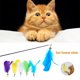 thumbnail image 5 of Cat Teaser Wands, caña de pescar retráctil varita Cat Teaser Rod Toy blanco Sywqhk Libre de BPA, 5 of 9