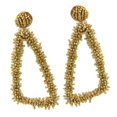 thumbnail image 4 of Pendientes Geométricos Pendientes Colgantes con Forma de Triángulo Joyería Femenina marrón, 4 of 7