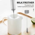 thumbnail image 3 of Milk Frother Handheld Three-Layer of Whisk- Battery Operated Electric Foam Maker for Coffee, Latte, 3 of 5