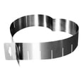 thumbnail image 2 of WRXMIJNHGSA Cake Mould Under $5 6 To 11 Inch Stainless Steel Ring Retractable Adjustable Cake Baking Tool, 2 of 4