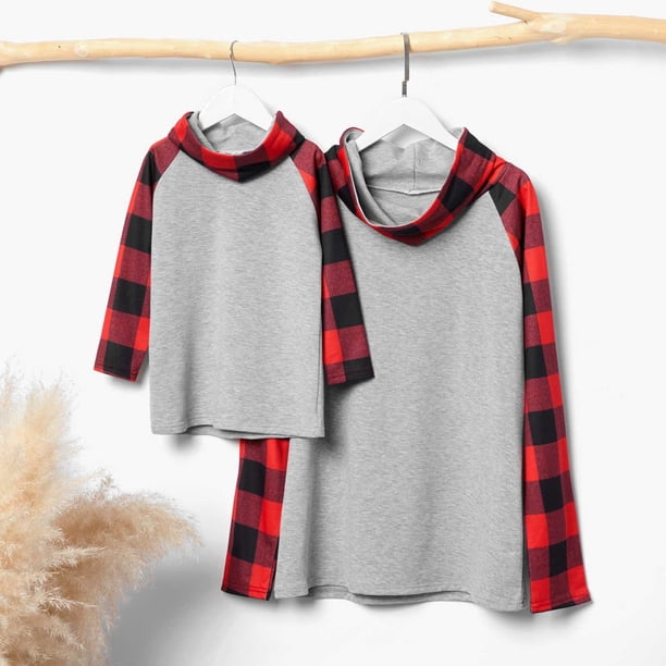 Mamá Y Yo Tops Conjuntos A Juego Conjuntos Familiares A Juego Navidad Casual Impreso Top Trajes Ropa Para El Hogar Traje de Navidad Para Padres E Hijos Odeerbi ODB189240