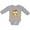 AC-Heather Grey, variant on Inktastic My First Thanksgiving Owl Boys or Girls Long Sleeve Baby Bodysuit