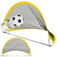 thumbnail image 5 of Lolynie Foldable Soccer Goal Set - 2 Portable Mini Nets For Backyard Training, Kids' Sports Equipment With Carry Bag, 5 of 8