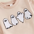 thumbnail image 6 of Coerni New Born Halloween Outfit Girls Boys Cute Romper Bubble Sweatshirt Bodysuit Fall Halloween Baby Clothes Pumpkin Onesie, 6 of 8