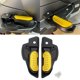 thumbnail image 4 of Reposapié Accesorio Plegable Reposapiés de Aleación de Aluminio para Motocicleta, Reposapiés Trasero, Reposapiés Aptos para Vespa Spr Amarillo Soledad Reposapiés plegables, 4 of 10