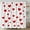 White Red, variant on Valentine''s Day Shower Curtain Black Red Heart Polka Dot Sweet Romantic Love Creative Bathroom Curtains Decor Fabric Set Include Hooks,(70" WX70 H)