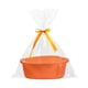 thumbnail image 2 of Cesta de frutas tejida, cesta de cuerda de algodón, cesta de regalo tejida de mano, cesta de almacenamiento naranja, 2 of 9