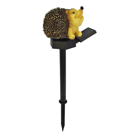 

Aousin Solar Light Resin Hedgehog Outdoor Garden Courtyard Lawn Landscape Lamp (A)
