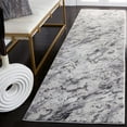 thumbnail image 2 of SAFAVIEH Craft Sharlene Abstract Area Rug, 2'3" x 8' Runner, Grey/Dark Grey, 2 of 8