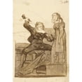 thumbnail image 3 of Francisco de Goya 14x18 Black Modern Framed Museum Art Print Titled - Pygmalion and Galatea (Possibly 1812-1820), 3 of 5
