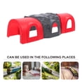 thumbnail image 3 of Tunnel de Train en Plastique Rouge pour Enfants avec Détails Réalistes et Design Durable 4.5 Pouces, 3 of 8