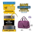thumbnail image 2 of Bolsa de viaje Narwey 18 Carry on Underseat 25 L para Spirit Airlines, 2 of 6
