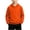 Orange, variant on Kids Hooded Sweatshirt, Boys and Girls Pullover Hoodie Lightweight Long Sleeve Casual Hooded Top Classic Basic Hoodie with Drawstring and Ribbed Cuffs for Back to School Play Daily Fall Winter Wear