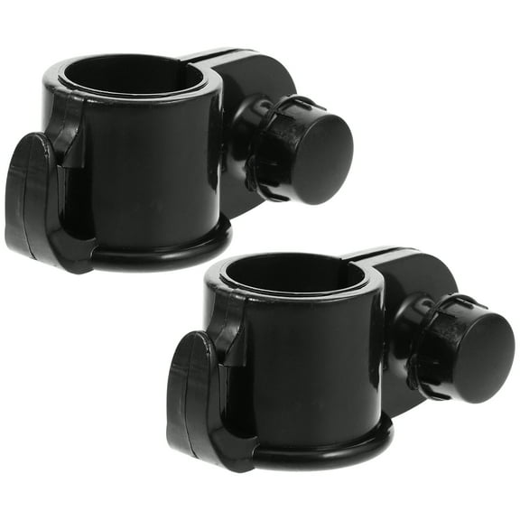 WSTEER 2Pcs Flagpole Ring Plastic Flagpole Clamp Flag Fix Hook Outdoor Flagpole Clamp Flagpole Clip