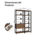 thumbnail image 3 of Armario Organizador Para Despensa De Cocina Madesa 129cm Mn, 3 of 10