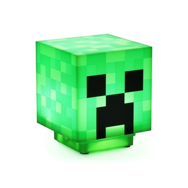 Minecraft Creeper Light, 4" Desk Lamp, Officially Licensed Gifting by Paladone
