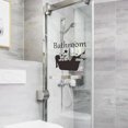 thumbnail image 2 of DIY Removable Washroom /Toilet /Bathroom/ WC Sign Door Accessories Wall Sticker Home Decor Bathroom Sign Sticker, 2 of 6