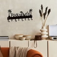 thumbnail image 6 of HELLYOUNG Black Metal Wall Art Pendant - Multi-piece Luxury Home Decoration, Cost-effective Wall Iron Sculpture A Must-have Symbol for Holiday Gifts To Create An Atmosphere, 6 of 7