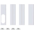 thumbnail image 1 of Jinsinto 4pcs Adjustable Window Slider Kit Air Conditioner Wind Shield Plate for Portable Air Conditioner, 1 of 5