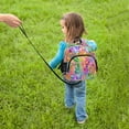 thumbnail image 7 of RMDQTR Adorable Ear-Print Backpack with Reflective Strip and Anti-Lost Leash Adjustable Shoulder Straps Mini Travel Backpack Multicolor Foliage Design, 7 of 7