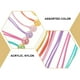 thumbnail image 3 of OUNONA 14Pcs Double Ball Elastic Hair Ties Assorted Colors Decorative Ponytail Holders for Daily Wear and Parties, 3 of 6
