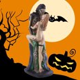 thumbnail image 4 of Resina Skull Creative Craft Figurines Modelo de arte para el hogar de barra de bares Estilo gótico Colecciones desnudas para el Día de San Valentín Halloween seitruly HA011474-00B, 4 of 5